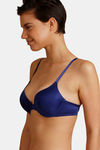 Zivame Soft n Sheen Push Up Wired Medium Coverage T-Shirt Bra-Sodalite Blue — thumbnail 2